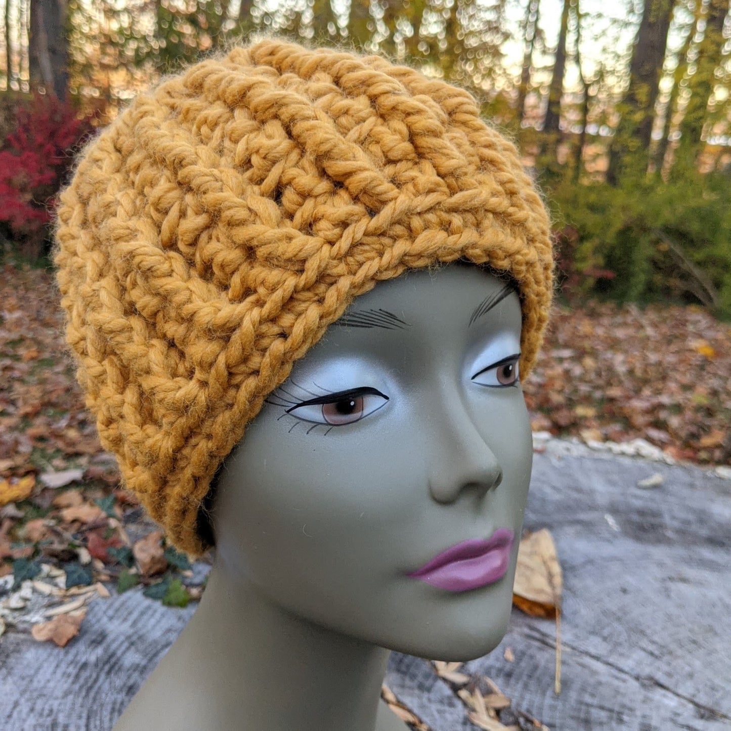 The Ripple Beanie - Butterscotch