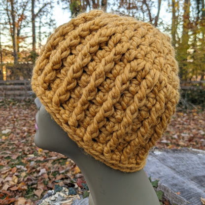 The Ripple Beanie - Butterscotch