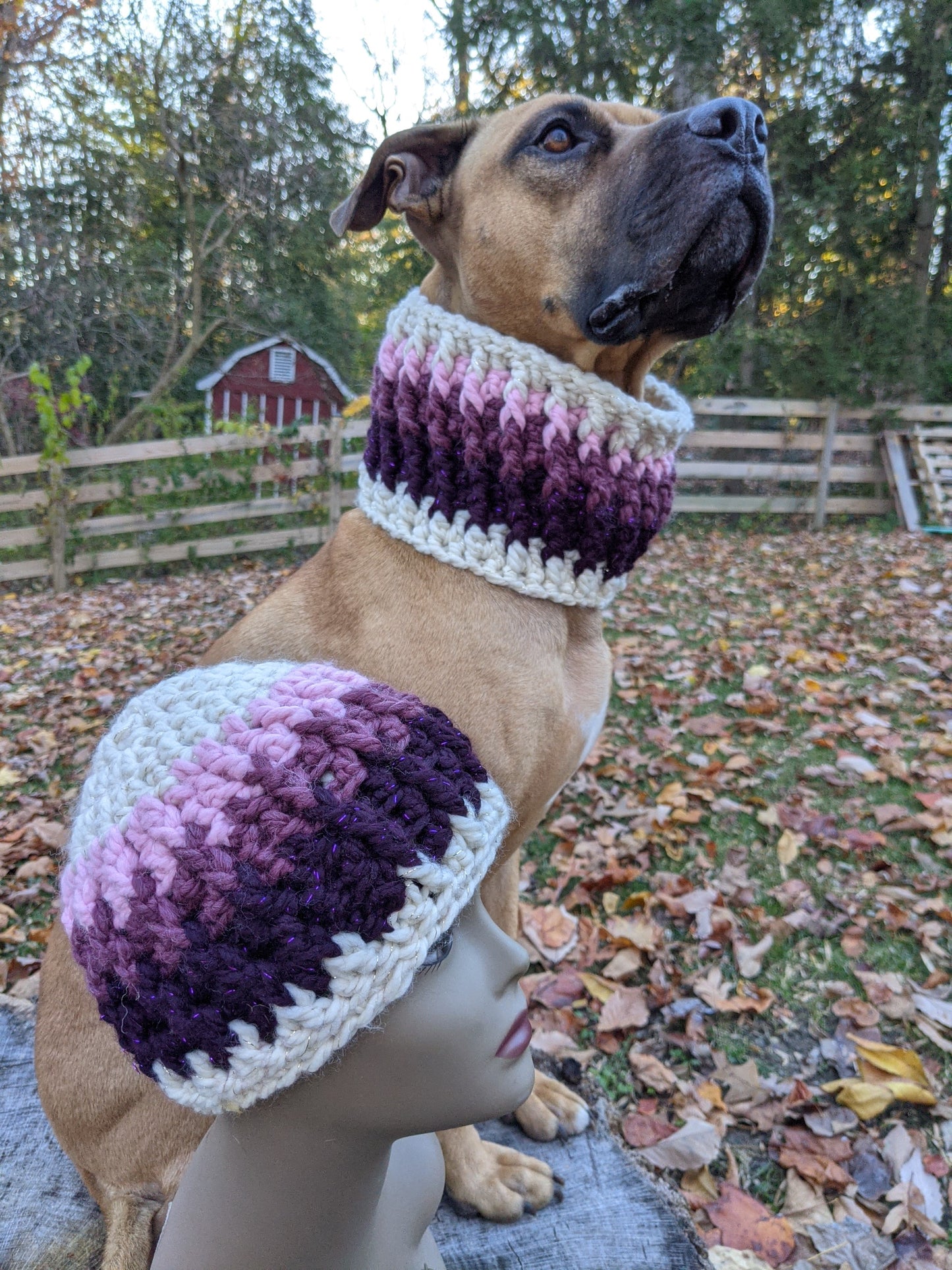 The Ripple Cowl - Sugarplum